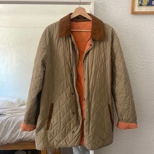 Quilted Barbour jacket